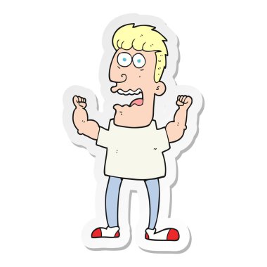 adam sopa bir karikatür vurguladı