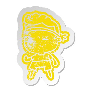 çocuk çalışma sıkıntılı eski çizgi film etiketi kawaii