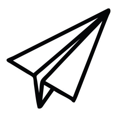 kağıt düzlem simgesi