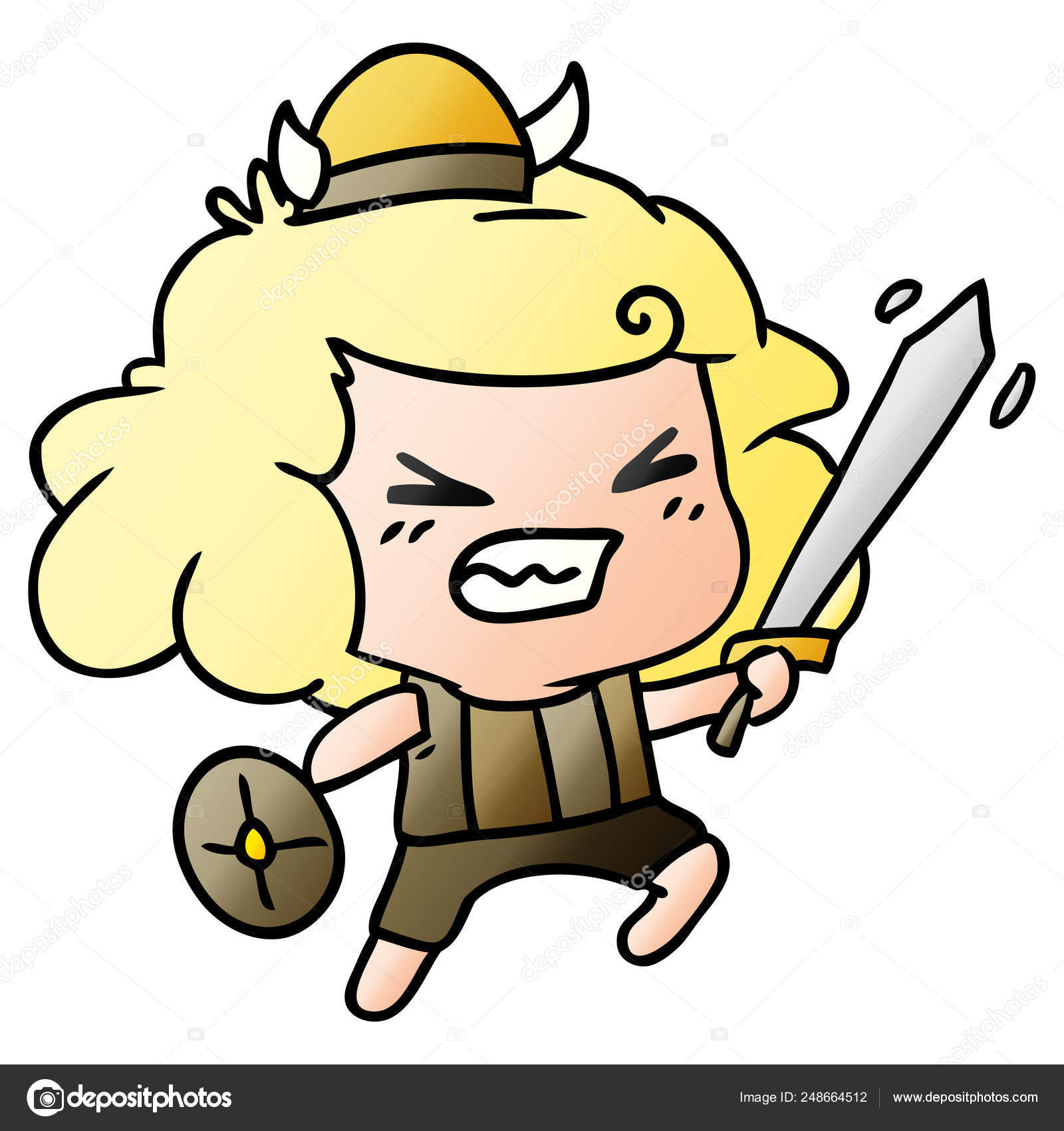Gradient Dessin Anime De Kawaii Viking Enfant Image Vectorielle Par Lineartestpilot C Illustration Gradient Dessin Anime De Kawaii Viking Enfant Image Vectorielle Par Lineartestpilot C Illustration