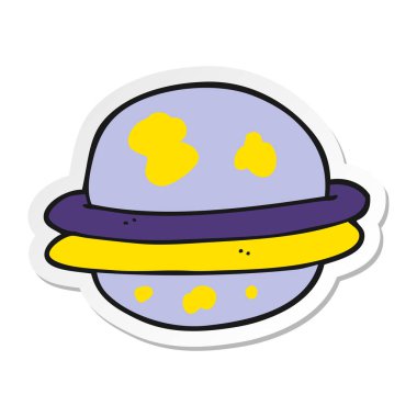 bir çizgi film yabancı gezegenin etiket