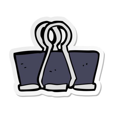 etiket bir çizgi film office Clip