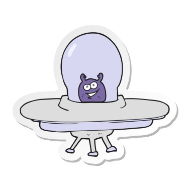 etiket bir çizgi film uzay