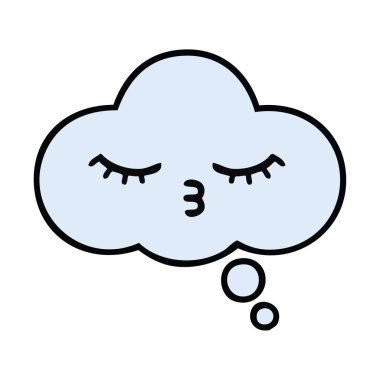 sevimli çizgi kabarcık sanıyordum