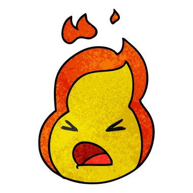 dokulu karikatür kawaii şirin ateş etmek