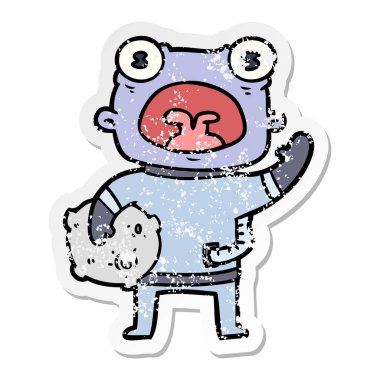 bir çizgi film garip yabancı iletişim sıkıntılı etiket