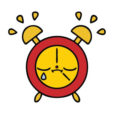 sevimli çizgi çalar saat