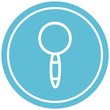 dairesel büyüteç simgesini