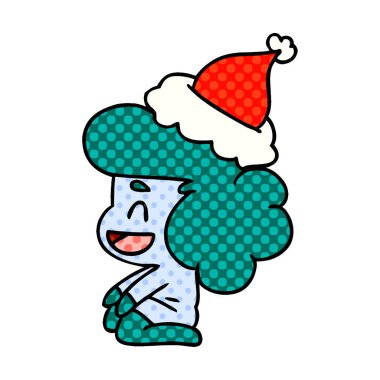 Noel karikatür kawaii hayalet