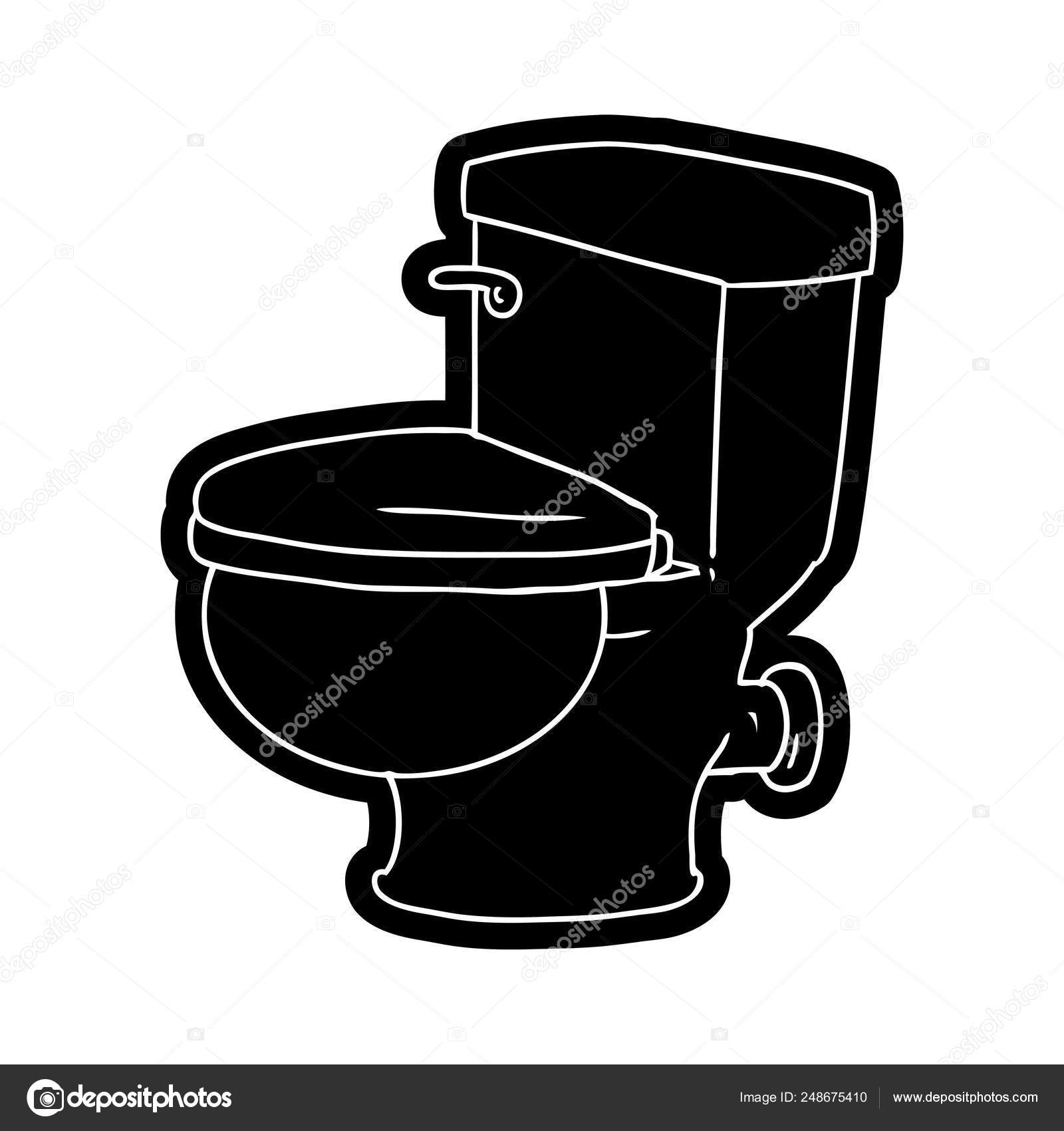 Ícone Dos Desenhos Animados Banheiro Vetor de ©lineartestpilot 248675410, image size:1600x1700