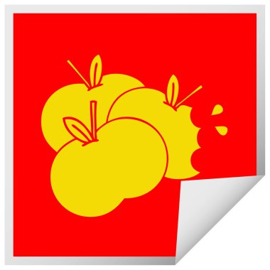 etiket karikatür sulu elma soyma Meydanı