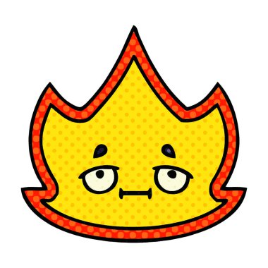 çizgi roman tarzı çizgi film ateş