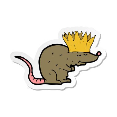 bir kralın etiket fare çizgi film