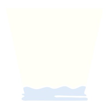 ilginç karikatür içecekler bardak el çekilmiş