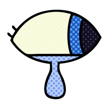 çizgi roman tarzı karikatür bir yana arıyorsunuz bir ağlayan göz