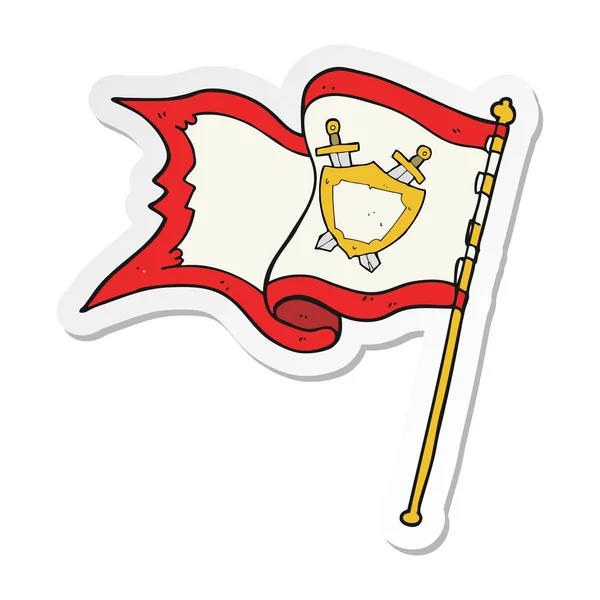 กเกอร ของธงการ นเป าลม — ภาพเวกเตอร์สต็อก