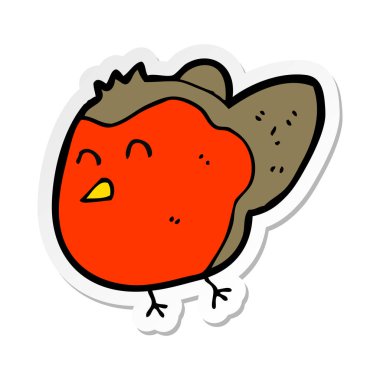 etiket bir çizgi film Robin