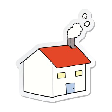 bir çizgi film ev etiket