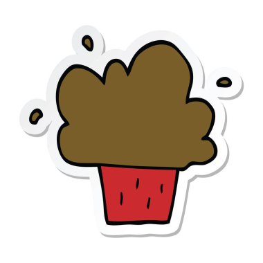 çizgi film çörek etiket