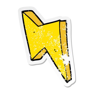 bir çizgi film yıldırım sıkıntılı etiket