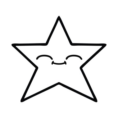 çizgi çizme çizgi film yıldız balık