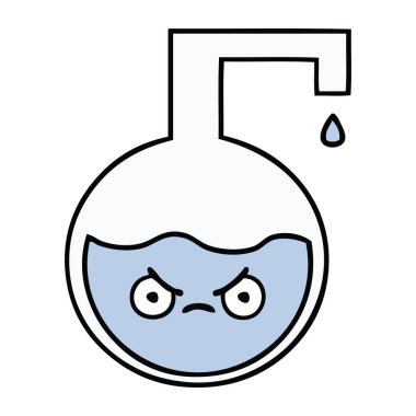 sevimli çizgi bir bilimsel deney 