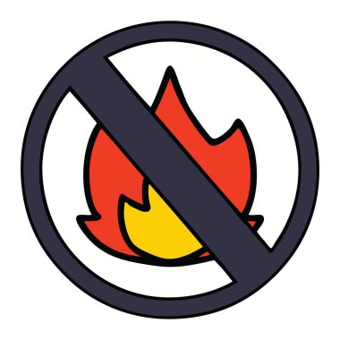 sevimli çizgi ateş yok kayıt