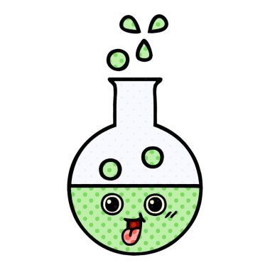 çizgi roman tarzı karikatür tüp bebek