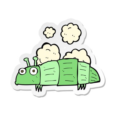 etiket bir karikatür hata