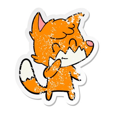 bir çizgi film dostu Fox sıkıntılı etiket