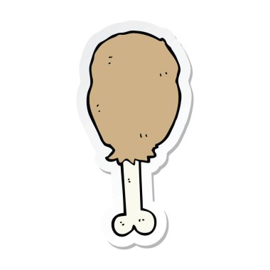 bir çizgi film tavuk budu etiket