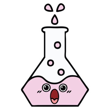 bir bilim ölçek sevimli çizgi