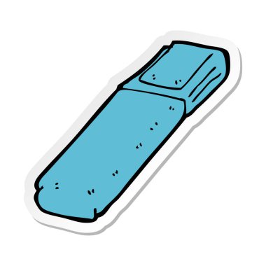 etiket bir karikatür fosforlu kalem kalem