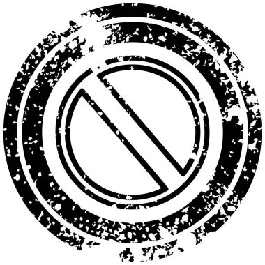 Genel dur sıkıntılı simgesi