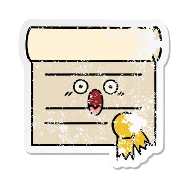 sevimli çizgi sertifika sıkıntılı etiket