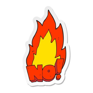 etiket bir karikatür hiçbir not