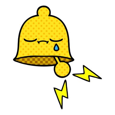 çizgi roman tarzı çizgi film zil çan