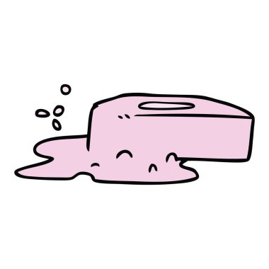 çizgi film doodle kabarcıklanma sabun