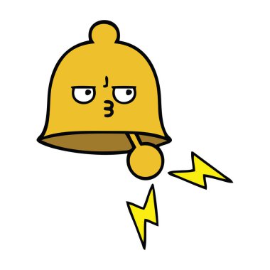 sevimli çizgi zil çan