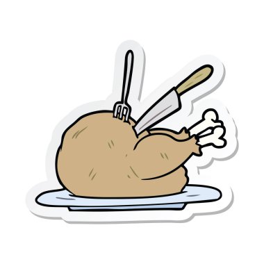 etiket bir karikatür Türkiye'nin