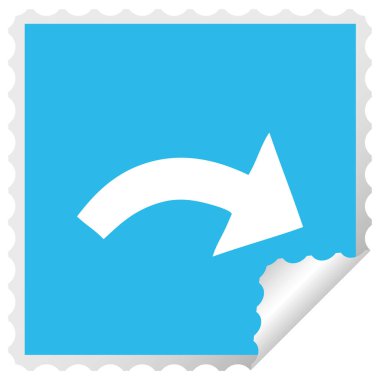 etiket karikatür işaret eden ok peeling Meydanı