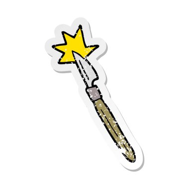 çizgi film neşter sıkıntılı etiket