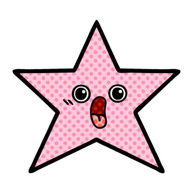 çizgi roman tarzı çizgi film yıldız balık