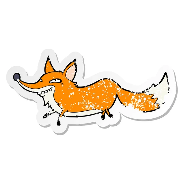 Cartoon Sly Fox — Stock Vector © totallyjamie #72503311