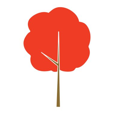 el çekilmiş ilginç karikatür ağaç