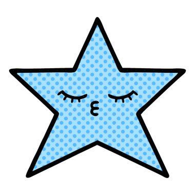 çizgi roman tarzı çizgi film yıldız balık