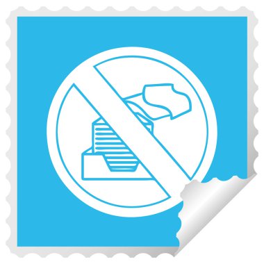 etiket karikatür kağıtsız ofis sembol peeling Meydanı