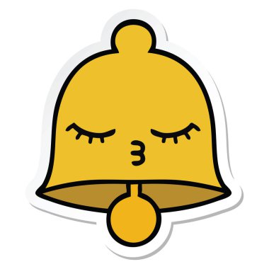 sevimli çizgi Bell'in etiket