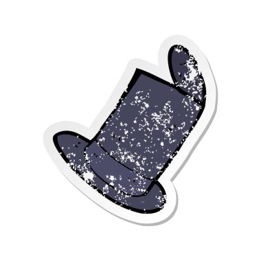 bir çizgi film eski top çırpıda Retro sıkıntılı etiket