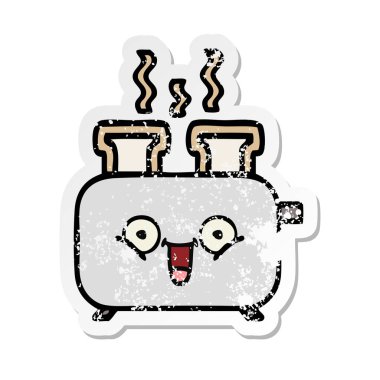 sevimli çizgi dolusu sıkıntılı etiket